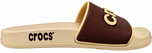 Men Premium Crocs Comfort Slipper Brown & Beige
