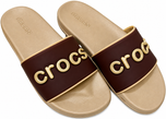 Men Premium Crocs Comfort Slipper Brown & Beige