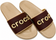Men Premium Crocs Comfort Slipper Brown & Beige