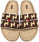 Men Premium Tommy Comfort Slipper Brown/Beige