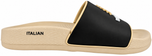 Men Premium NB Comfort Slipper Brown/offwhite