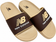 Men Premium NB Comfort Slipper Brown/offwhite