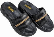Women FASHION Rhinestone Slide Slipper Black