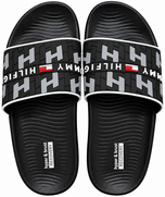 Men Premium Tommy Comfort Slipper Black
