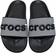 Men Premium Crocs Comfort Slipper Grey & Black