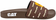 Men Premium CAT Comfort Slipper Brown/Yellow
