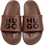 Men Premium HUGO Comfort Slipper Brown