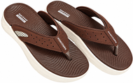 Men Recovery Flip-Flop Sandals Brown