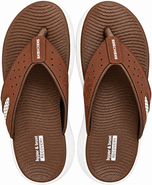 Men Recovery Flip-Flop Sandals Brown
