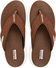Men Recovery Flip-Flop Sandals Brown