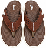 Men Recovery Flip-Flop Sandals Brown
