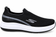 Men's Premium Skecherz AirFlex Slip-On Sneakers – Black