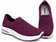 Women's Premium Skecherz AirFlex Slip-On Sneakers – Cherry Red