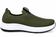 Men's Premium Skecherz AirFlex Slip-On Sneakers – Olive Green
