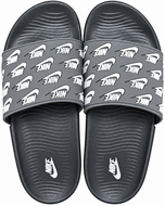 Men Premium NIKE Comfort Slipper Grey
