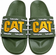 Men Premium CAT Comfort Slipper Green & Yellow