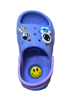 Kids Cartoon Sandals-Comfortable Slippers Toy Style Blue