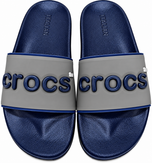 Men Premium Crocs Comfort Slipper Grey & Blue