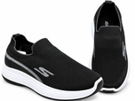 Men's Premium Skecherz AirFlex Slip-On Sneakers – Black