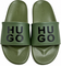 Men Premium HUGO  Comfort Slipper Green