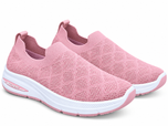 Women's Premium Skecherz AirFlex Slip-On Sneakers – Pink