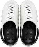 Men Premium CROCS Comfort Slippers White & Black