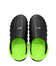 Men Premium CROCS Comfort Slippers Black & Parrot