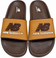 Men Premium NB Comfort Slipper Mustard/Brown
