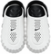 Men Premium CROCS Comfort Slippers White & Black
