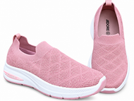 Women's Premium Skecherz AirFlex Slip-On Sneakers – Pink
