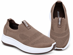 Men's Premium Skecherz AirFlex Slip-On Sneakers – Camel