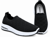 Women's Premium Skecherz AirFlex Slip-On Sneakers – Black