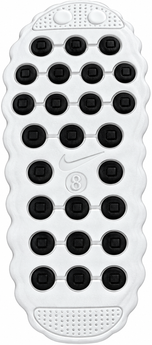 Men Premium CROCS Comfort Slippers White & Black
