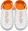 Men Premium CROCS Comfort Slippers White & Orange